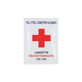 Lingette décontaminante CS et OC Elite Defender
