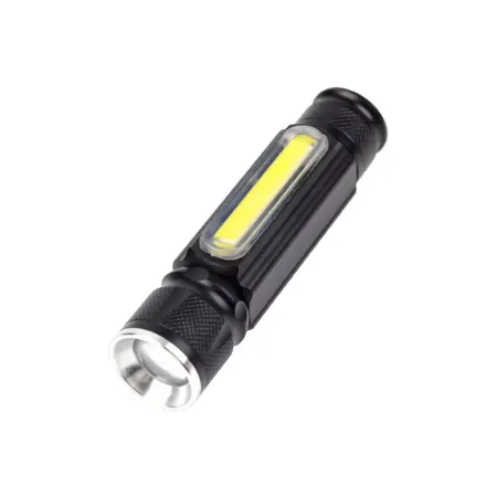 Lampe de poche LED multifonctions USB rechargeable avec embout aimant