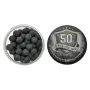 Boîte de 100 Billes caoutchouc métal calibre .50 Rubber Steel