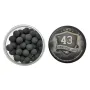 100 Billes caoutchouc métal calibre .43 Rubber Steel