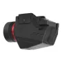Lampe longue portée 2 en 1 Laser LED 150 Lumens noire Aegon