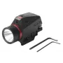 Lampe longue portée 2 en 1 Laser LED 150 Lumens noire Aegon