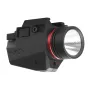 Lampe longue portée 2 en 1 Laser LED 150 Lumens noire Aegon