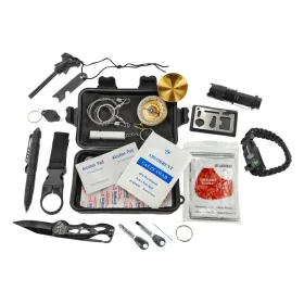 Kit de survie multifonctions 18 en 1