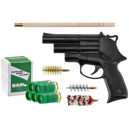 Pack Gomme Cogne GC54 Bronze + Cartouches chevrotine 12/50 SAPL