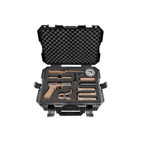 Pistolet d'alarme Glock 17 GEN5 SV 9mm PAK Double Set Black Coyote EDITION LIMITEE de chez Umarex