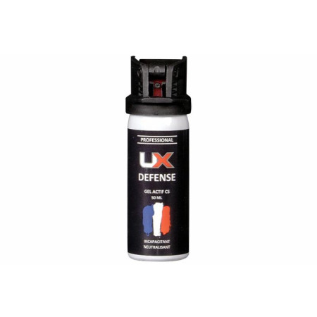 Bombe lacrymogène au Gel CS 50ML UX