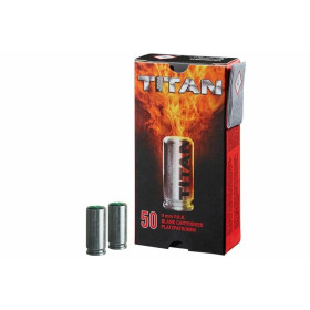 50 cartouches à blanc 9mm PAK TITAN Perfecta