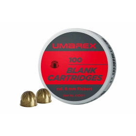 Boîte de 100 cartouches à blanc 6mm Flobert Umarex