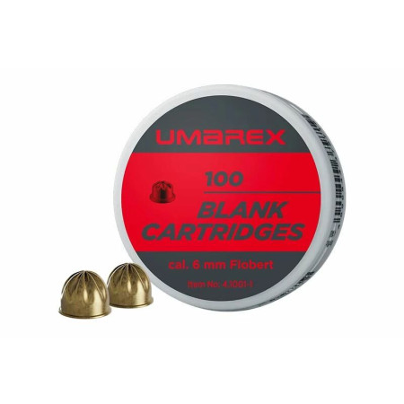 Boîte de 100 cartouches à blanc 6mm Flobert Umarex