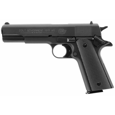 Pistolet à blanc Colt Government 1911 A1 calibre 9mm PAK Noir Umarex