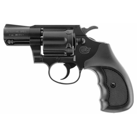 Revolver d'alarme Colt Detective Special calibre 380/9mm RK en Finition Noire Umarex