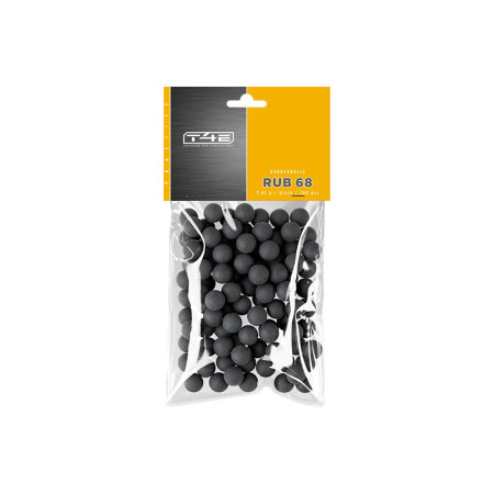 100 Billes caoutchouc d'entraînement en calibre .68 RB PRAC-SERIES Umarex