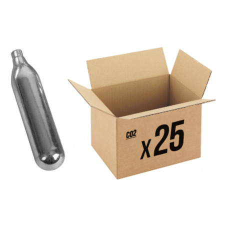 Lot de 25 sparclettes CO2 12 g