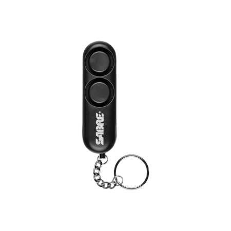 Alarme personnelle porte-clefs noire de chez Sabre