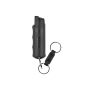 Bombe lacrymogène porte-clefs au Gaz Piment rouge 16.2ML noire Sabre Red