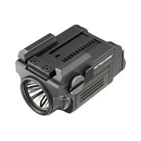 Lampe tactique Nitecore NPL25 et version NPL25GL avec laser intégré