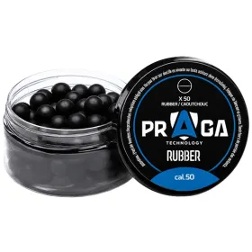 50 Billes caoutchouc calibre .50 Praga Technology