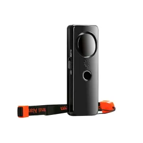 Alarme de sécurité personnelle noire avec lumière LED Camrom
