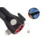 Lampe de poche rechargeable LED T6-38 avec brise vitre intégré 300 Lumens